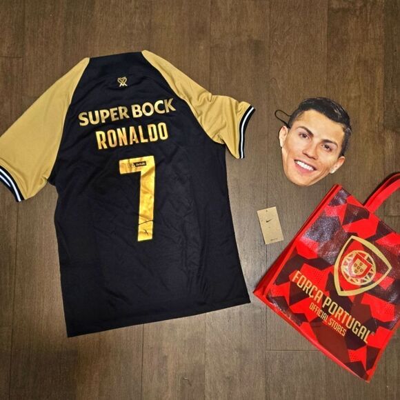 Official Sporting Club De Portugal 23/24 Nike 3rd Jersey Special Ronaldo CR7 - Picture 1 of 12